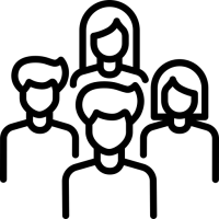 groupe de plusieurs personnes acceptés